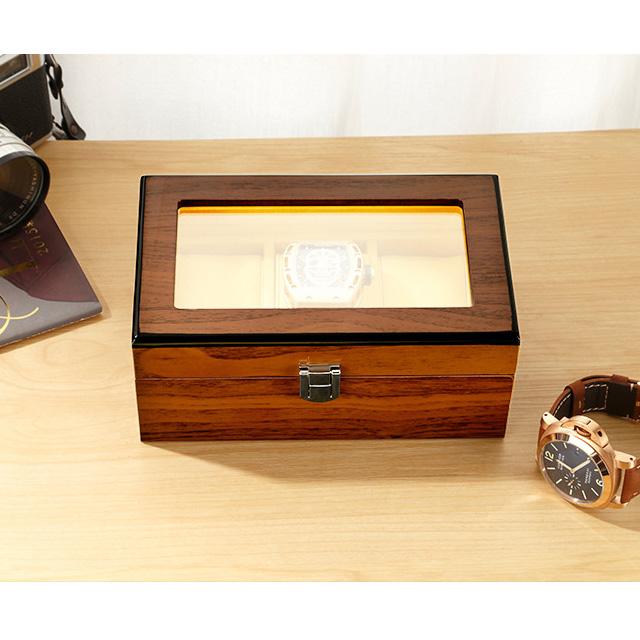 uhrenbox-holz-vintage